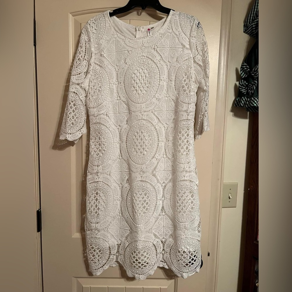 NWOT- Journey Five white dress- size XXL runs more like XL
